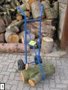Holzcaddy - Mit Luftbereifung